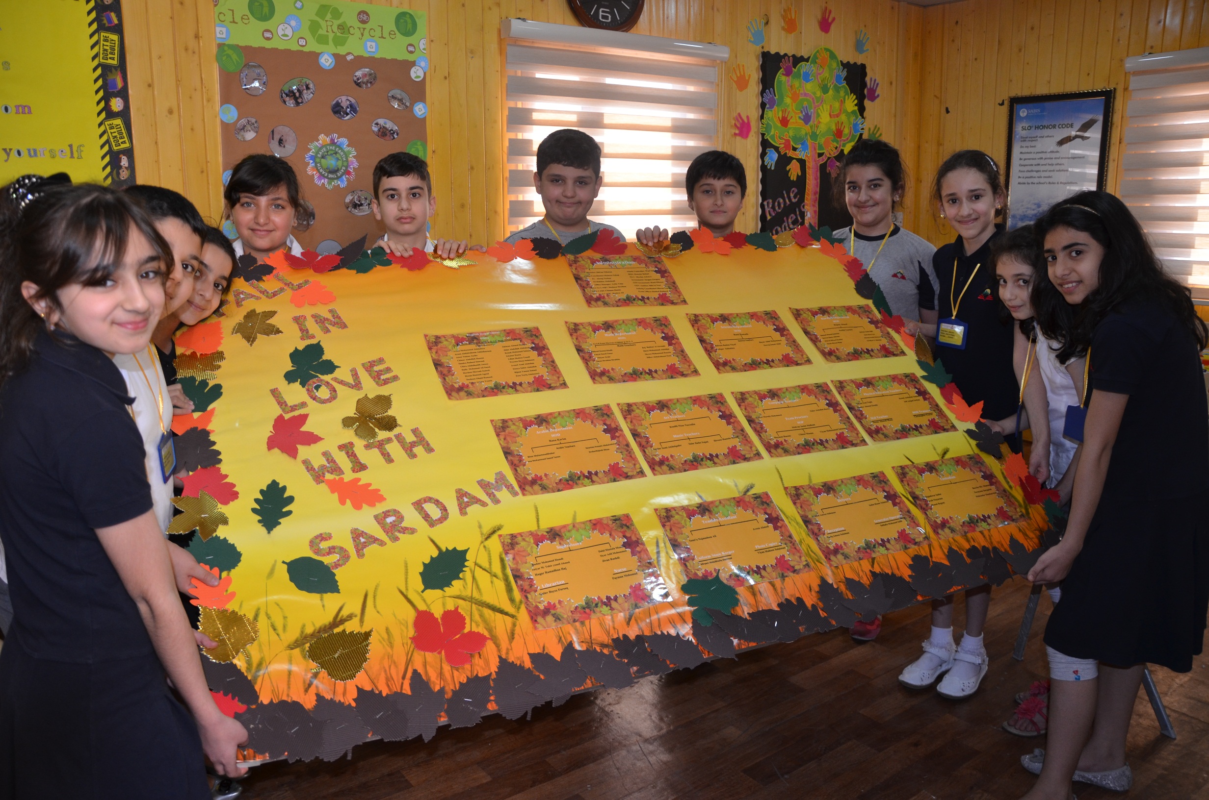 Students from Sardam International School Show Appreciation for Teachers